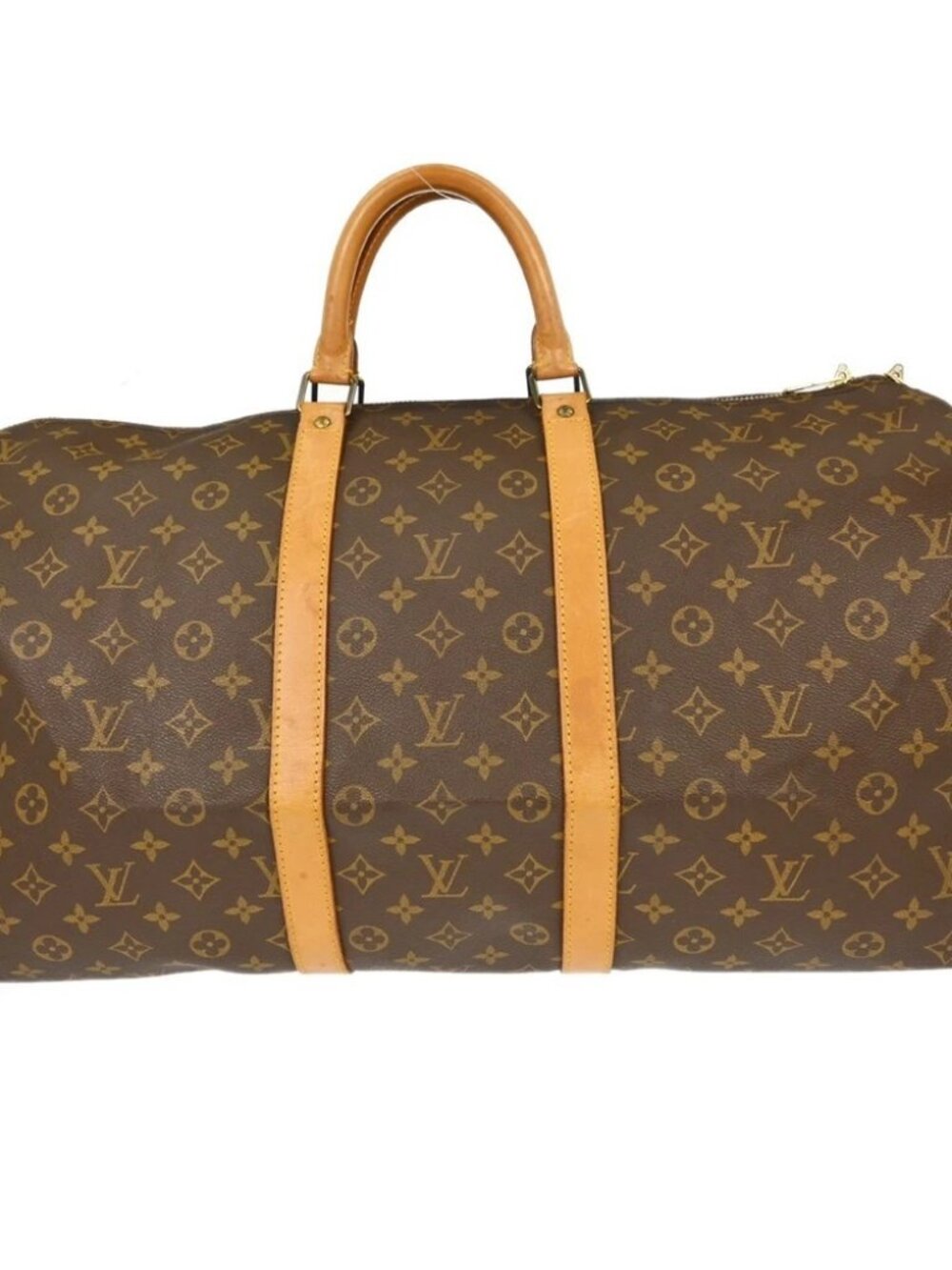 LOUIS VUITTON KEEPALL 55 TRAVEL HANDBAG MONOGRAM